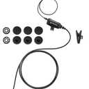 commountain Earpiece with Mic Compatible for Motorola Radios CLP1010, CLP1040, CLP1060, CLP 1010 (1040, 1060), G Shape Earhook Headset