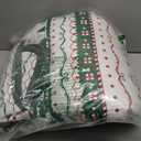 Dinjoy Christmas Quilt Set King Size, Green White Snowflake Christmas Tree Holiday Quilt Bedding Set Xmas New Year Bedspread Soft Microfiber 3 Pieces Coverlet for Kid Adult 104"x90" New Year Gift