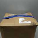 FRUITEAM Toddler Travel Bed, 3-in-1 Portable Kids Sleeper with Moon Star Cloud Print for Camping & Indoor/Outdoor Use | Flip-Open Design with High-Density Foam & Machine Washable Cover - Blue