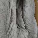 Best Friends by Sheri Bundle Set The Original Calming Lux Donut Cuddler Cat and Dog Bed + Pet Throw Blanket, Gray, Extra Large, 45x45