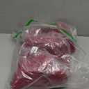 Bathroom Rugs Sets 2 Piece,Super Absorbent Soft,Thick,Machine Washable Chenille Bath Mat,Non Slip Toilet Floor Rug,Bath Mats for Bathroom,20x32 Plus 20x20 U Shape,Burgundy