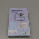 Kids Instant Digital Cameras for Boys and Girls, 1080P HD Dual-Lens Selfie Digital Camera with Print Paper & 32G Card, Christmas Birthday Gifts Toys for Toddler and Teenagers Age 3-16 Years Old (Purple)