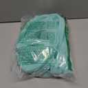 Ruffled Lace Trims 1 Yards, Pleated Lace Fabric Trim, Organza Ruffled Fabric Chiffon Tulle Border for Sewing Dress Bag Costume Decoration Trimming Craft (Water Green)