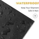 UCGOU Poly Mailers 24x24 Inch Black 50 Pack Extra Large Shipping Bags Strong Thick Mailing Envelopes Self Seal Adhesive Waterproof and Tear Proof Shipping Bags for Clothes