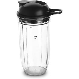 Replacement Parts cup with To-Go Lid Compatible with NutriBullet Blender Combo NutriBullet Pro 1000 and NutriBullet Select 2.0 (24oz)