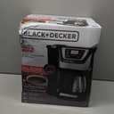 Black and Decker BLACK+DECKER 12-Cup Mill and Brew Coffeemaker, Black, CM5000B