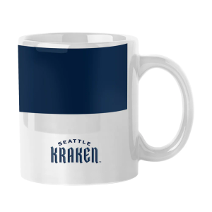 Seattle Kraken 11 Oz Color block Sublima Ted Mug