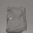 ANRABESS Women Scoop Neck Bodysuits Long Sleeve Tops 2025 Fall Slim Fit Ribbed Knit Sexy Soft Basic Shirts Fashion Outfits (Small, Gray)