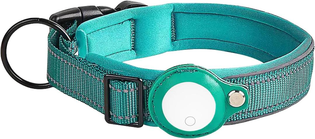 Tactical Dog Outdoor Positioner, Tracker for Pet Only iOS System, Smart Location Tracking Tactical Collar, Map Reality, Works Worldwide with Any Collar, No Other Fees, Forest Green