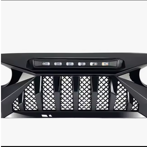 Jenuo Grille Grill Fit for 2007 2008 2009 2010 2011 2012 2013 2014 2015 2016 2017 2018 Jeep Wrangler JK JKU