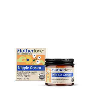 Motherlove Nipple Cream (1 oz) Organic Lanolin-Free Nipple Cream for BreastfeedingBenefits Nursing & Pumping Moms