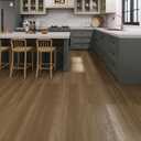 MULGREAT Peel and Stick Floor Tile, 54 Sq.Ft Waterproof Vinyl Flooring, 36 Pieces Wood-Look Self Adhesive Luxury Vinyl Plank Flooring for DIY Bathroom Laundry Bedroom RV Kitchen (Light Coffee)