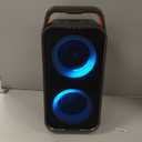 Foxdawn Portable Bluetooth Speaker: 240W Peak Powerful Loud Sound Deep Bass Wireless Boombox Large Subwoofer 15 Hours Battery Life Fast Charging with Led Light Show for Party Outdoor Camping Backyard (Black)