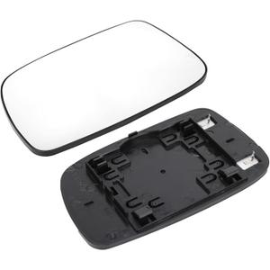 Compatible With Toyota Camry 2007 2008 2009 2010 2011, Driver Left Side Mirror Glass, Heated Convex Side Rearview Mirror with Backing Plate