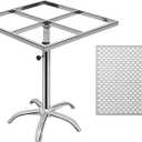 Rotating Paint Rack Lifting Cabinet Door Hangers for Spray Painting Stainless Steel Paint Drying Rack for Auto Body, Furniture, Car Door