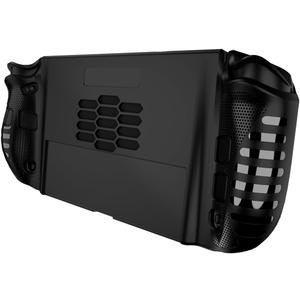 Case for Lenovo Legion Go 2 Handheld, WUNIAK Thin Slim Lightweight TPU Protective Cover, Scratch-Proof & Durable Rubber Shell Compatible with Original Bracket for Legion Go2 Game Console (Black).