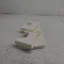 Toilet Stool Squat Adult, Pooping Foot Stool for Adults, Travel Potty Squatting Stool for Toilet, Step for Seniors, Toilet Assistance Steps Poop Bench for Feet, White (1 Pack)