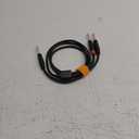 tisino 1/4 inch TRS Stereo to Dual 1/4 inch TS Mono Insert Cable Y-Splitter Stereo Breakout Cable Patch Cord - 3.3 feet