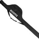 Booms Fishing PB1 Fishing Rod Case, Portable Folding Fishing Pole Case, Fishing Spinning Rod Bag, Store Up to 2 Fishing Poles with Reels, 4.4ft/53inch