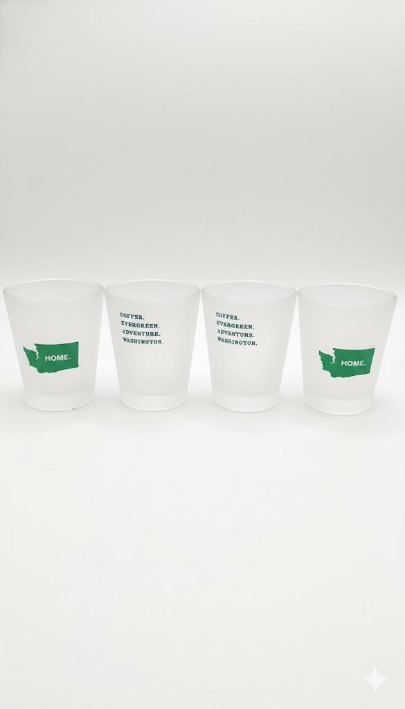 4X SHOT GLASS/SHOOTERS