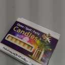 Biedermann & Sons Ivory Chime Candles (20 Count), Unscented Dripless Tapers, 4 Inch Tall 0.5 Inch Diameter, 2 Hour Long Burning Paraffin Wax, for Angel Chime Carousels and Holders