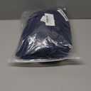 chouyatou Women's Spring Button Down Cotton Shirt Dress Summer Flowy Side Slit Maxi Shift Dress (Medium, Navy Blue)