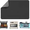 LOPNUR 20"x16" X-Large Appliance Slider, Appliance Sliders for Kitchen Appliances, 360 Rotating Sliding Tray for Coffee Maker, Heat Resistant Mat Cut to Fit Stand Mixer Air Fryer Microwave, Gray