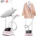 3-in-1 Steam Iron Adjustable Angle and Height for Horizontal, Vertical, and Inclined Use, 6 Steam Levels, 2.5L Large Water Tank, 2100W Fast Heatingchampagne