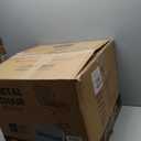 COLAMY Bar Stools Set of 2, Modern Swivel Bar Chairs, Adjustable Faux Leather Upholstered Barstools Counter Height with High Backrest for Bar, Kitchen Island, Dining Room, Black