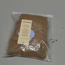 Queenmore Small Dog Pullover Sweater, Cold Weather Cable Knitwear, Classic Turtleneck Thick Warm Clothes for Chihuahua, Bulldog, Dachshund, Pug (Light Brown, Small)