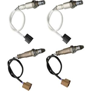 higherbro 4PCS Oxygen O2 Sensor 1 & 2 for 20122014 Nissan Murano Quest 3.5L Upstream + Downstream