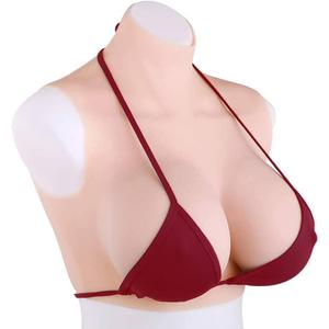 Realistic Fake Silicone Breastplate