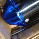 Trkimal 28mm Exhaust Muffler for CRF50 XR50 KLX SSR Thumpstar TTR YCF Lifan Apollo dbx18 50cc 70cc 90cc 110cc 125cc Chinese Pit Dirt Bike Parts (Blue)