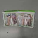 Kids Wristband for AirTag, Adjustable Nylon Watch Band Tracker Case, Breathable, Waterproof, GPS Trackers Case Cover, Anti Lost watchband for Toddler Child (2pcs-pink/2pcs-white)