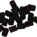 20pcs Saxophone Bumper Felts Sax Repair Parts Saxophone Key Guard Felt Bumper Alto Tenor Soprano Saxophone Parts saxophone accessories kit(Black)