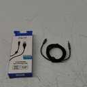 6 Foot Braided Nylon Micro Black Chrome USB Charge/Sync Cable