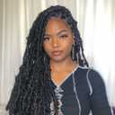 ZRQ 24 Inch Butterfly Crochet Hair 6 Packs Long Faux Locs Crochet Braids Hair for Black Women
