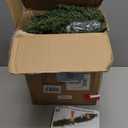 Cedar Christmas Garland with Lights for Mantle - Decorations 9 ft Realistic Lighted Faux Pine Garlands for Xmas Indoor Outdoor Prelit Decoration 9ft Garland for Door Stairs Railing Fireplace