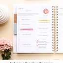 Lamare Pregnancy Journal for First Time Moms Hardcover Pregnancy Planner & Diary Pregnancy Gift for First Time Moms Keepsake with Prompts & Photo Slots