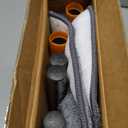 ZYHZYHA Wall Cleaner Mop with Adjustable 67" Long Handle, Sturdy Wall Washer Cleaner Tool for Walls/Ceiling Fans/Dust/Floors/Window, 360°Ceiling Cleaner Tool Duster with Squeegee 6 Replacement Pads