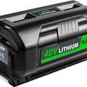 6.0Ah 40V Battery Replacement for Ryobi 40v battery 6ah,Ryobi Tools OP4060 OP4040 OP4060A OP4015 OP4026A OP40201 OP4050A OP4015 OP4030 OP40401 for Cordless Power Tools RY40250 RY40620 RY40403