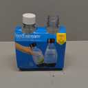 sodastream 0.5L Twin Pack Dishwasher Safe Slim Bottle (Black)