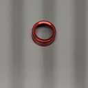 RT-TCZ for RAM Gear Shift Knob Ring Trim Cover Fit for RAM 2013-2017 for Dodge Durango 2014-2017 Red Interior Accessories Aluminum Alloy