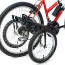 TITAN Bike USA Heavy-Duty Adult Training Wheels Patented Stabilizer Kit for 24"27" Bicycles, Supports 250+ lbs, Original Full-Size Bike Training Aid, Not for Electric or E-Bikes