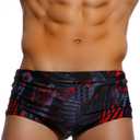 Taddlee Men's Swimwear Sexy Swim Briefs Bikini Board Surf Shorts Boxer Swimsuits (Large, Xf12)