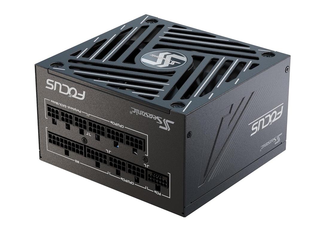 Seasonic Focus GX 1000W Power Supply ATX 3.1 PCIe 5.1 (12V-2x6) Cybenetics Gold Fully Modular RTX 5090 AMD RX 9000 Ready