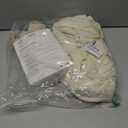 lulumoon Muslin Bassinet Sheets for Baby: Soft Bedside Sleeper Bassinet Fitted Sheets for Boys and Girls (White & Cream)