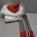 3 Pack Spin Mop Replacement Head Compatible with O-Cedar EasyWring 1 Tank, 30-58" Mop Handle Base and Microfiber Head Refills, Easy-to-Replace (White,1 Tank)