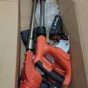 Cordless Weed Wacker, Electric Weed Eater, Grass Trimmer Cordless, 2 Batteries, Weed Erimmer,red