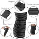 4 x Syhood Compression Bandage Wraps for Leg, Elastic Calf Compression Sleeve Ankle Support, Adjustable Plus Size for Men and Women Stabilising Ligament, Joint Pain, Sports(4 Pieces,71 Inches)